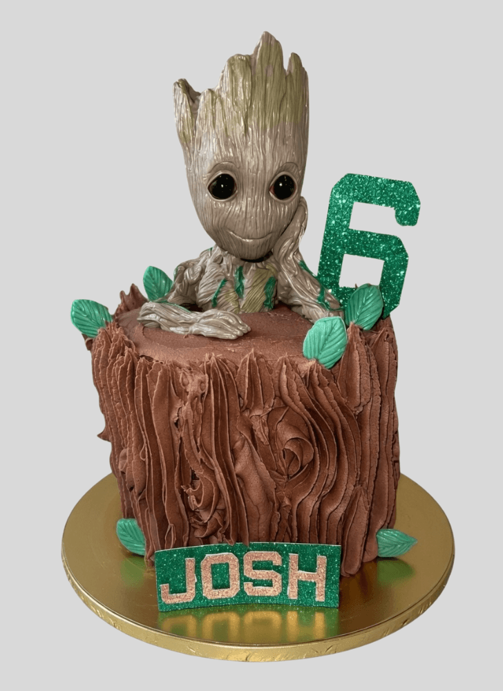 Wonderful Groot Cake Design