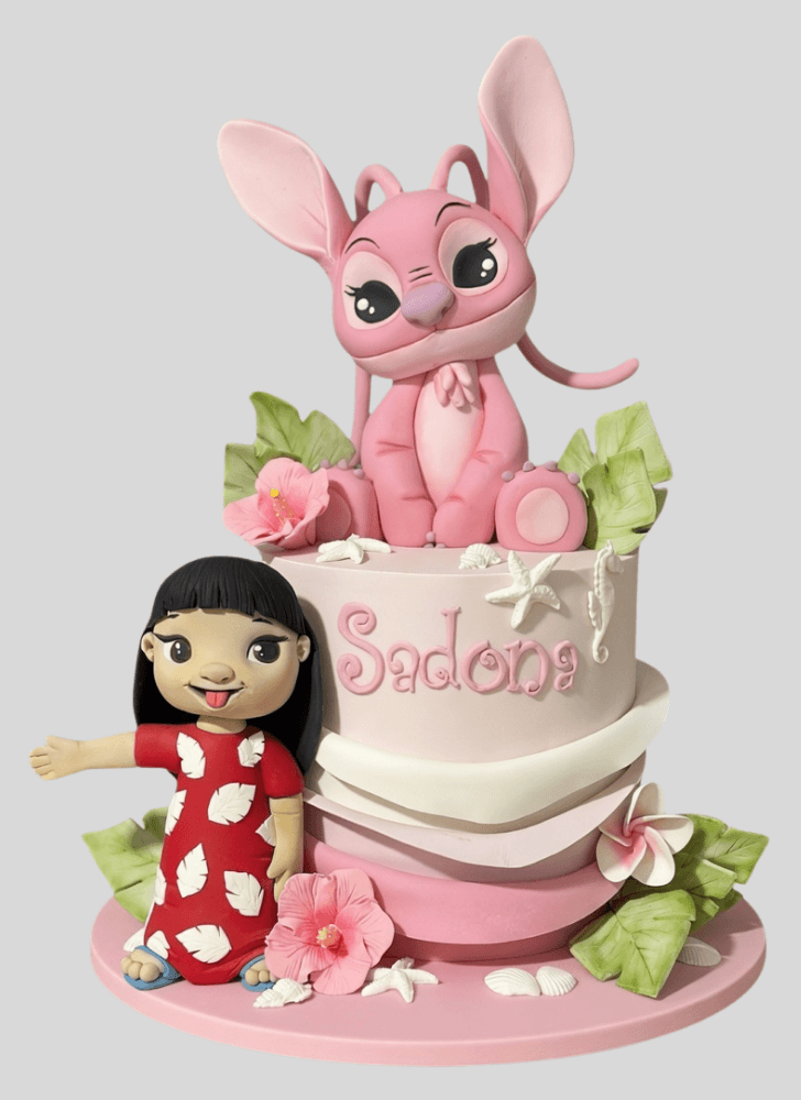 Appealing Lilo and Stitch Cake