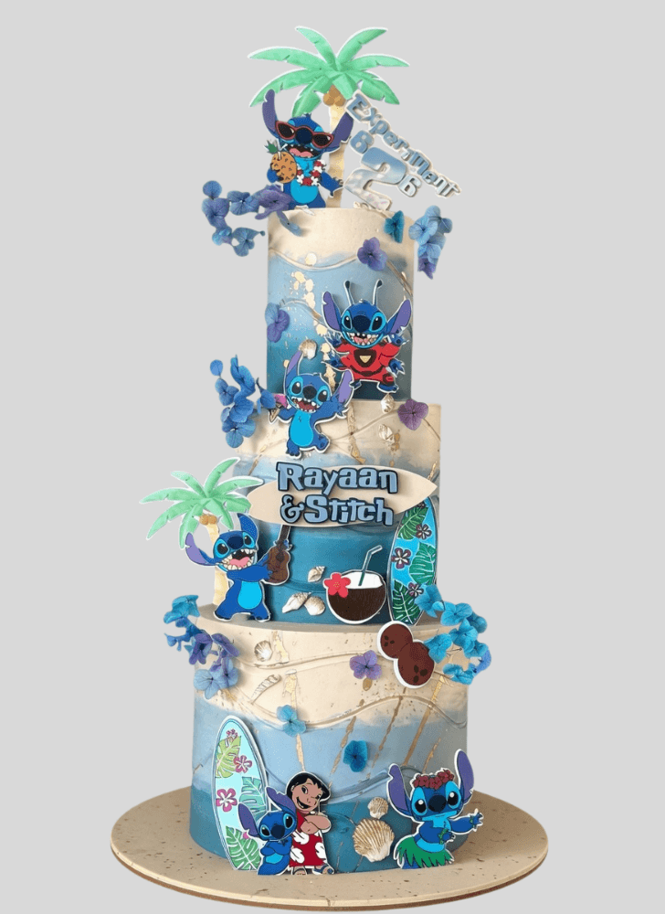 Bewitching Lilo and Stitch Cake