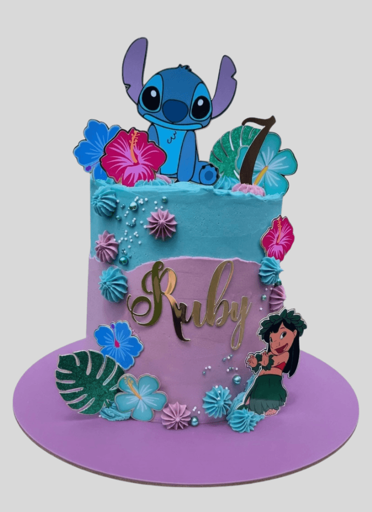 Captivating Lilo and Stitch Cake