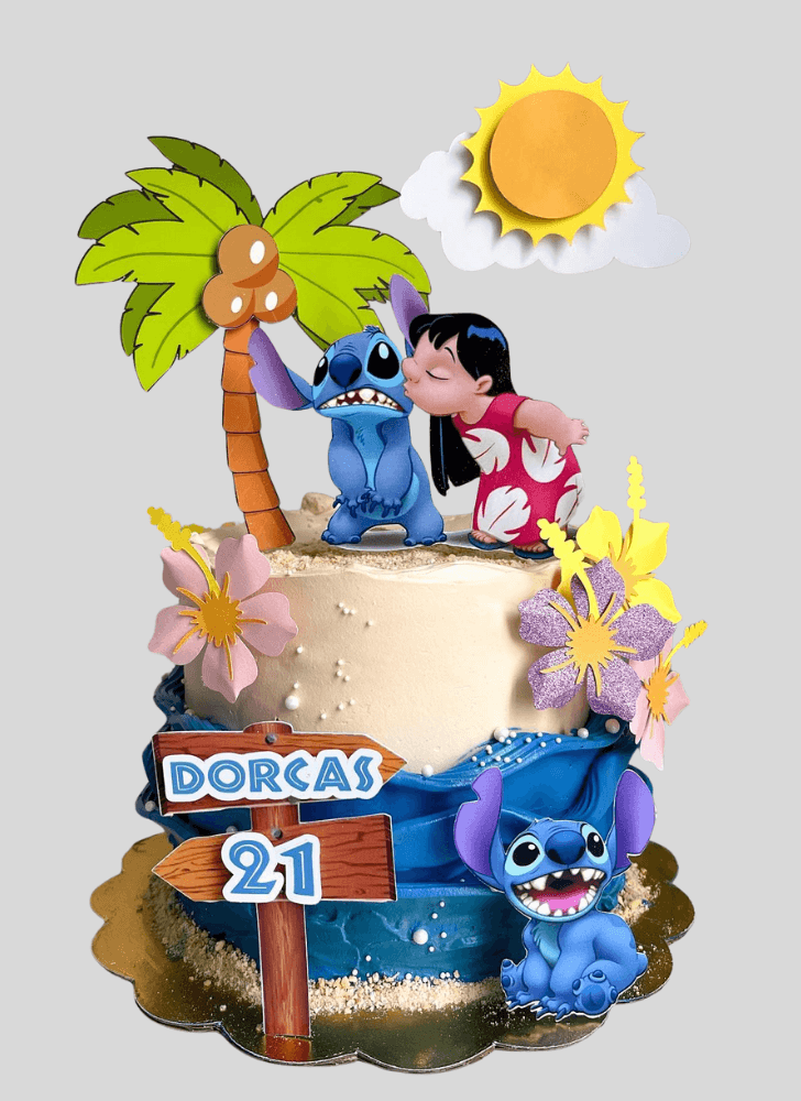 Excellent Lilo and Stitch Cake