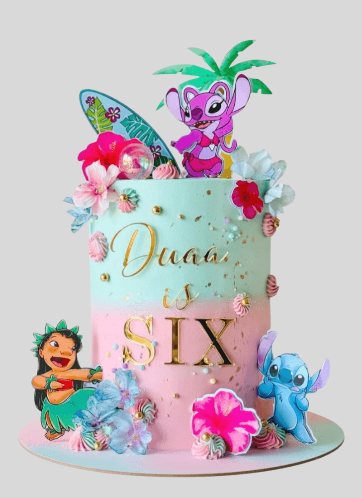 Splendid Lilo and Stitch Cake
