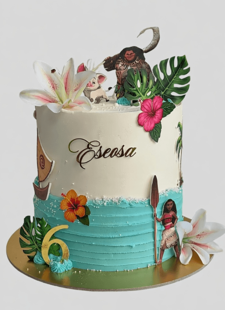 Angelic Moana Cake