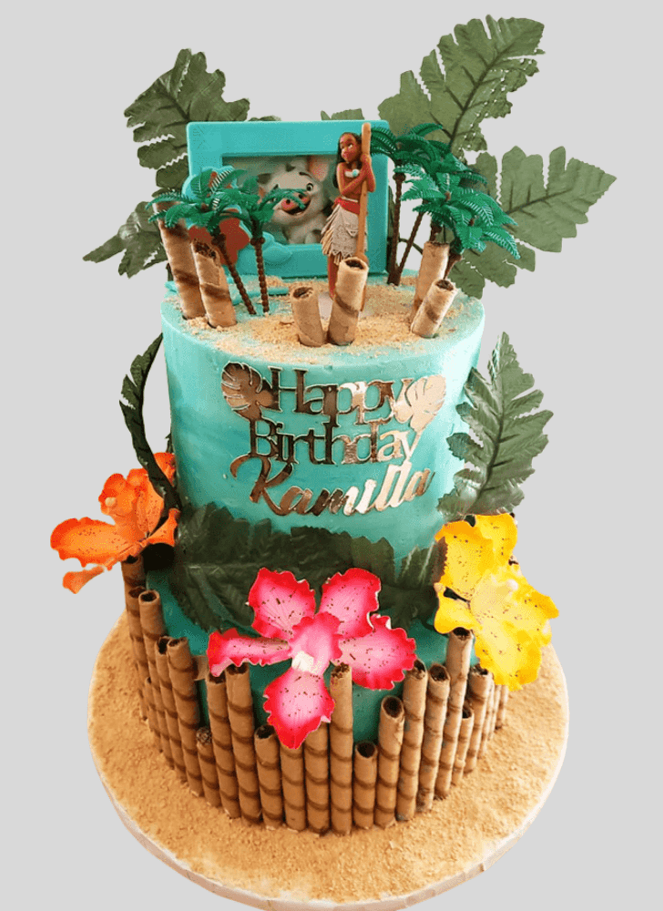 Bewitching Moana Cake