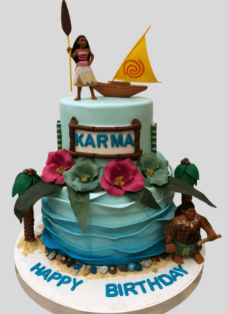 Captivating Moana Cake