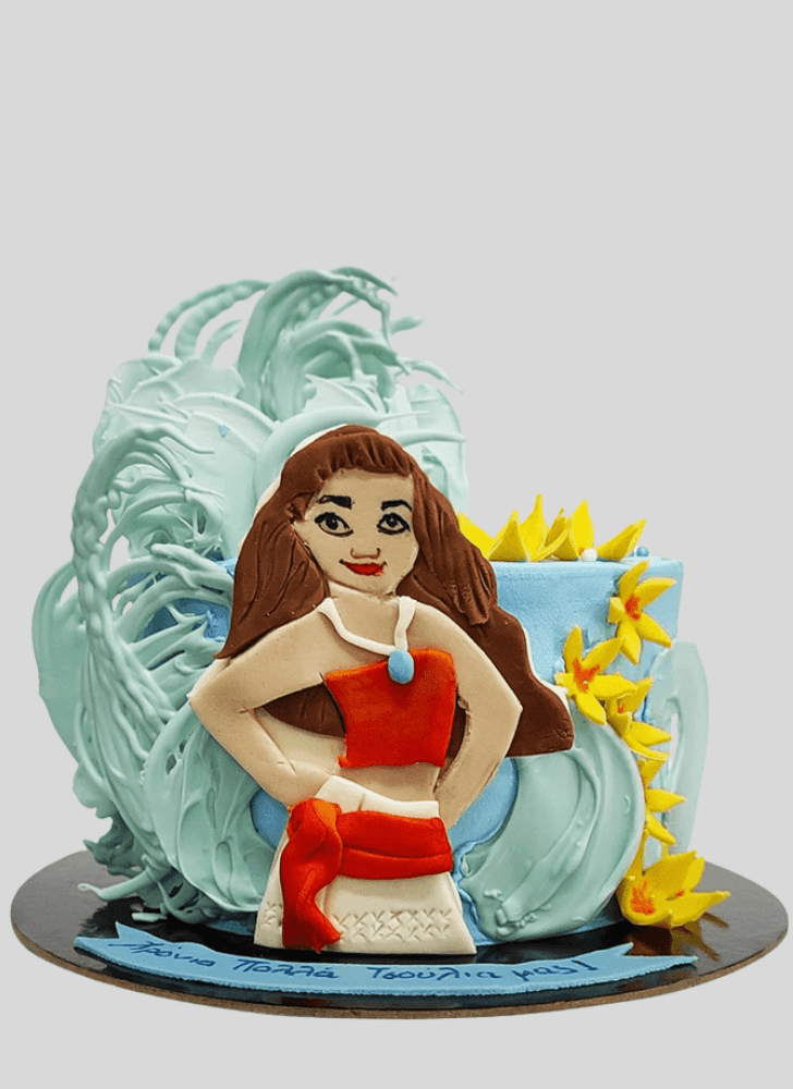 Classy Moana Cake