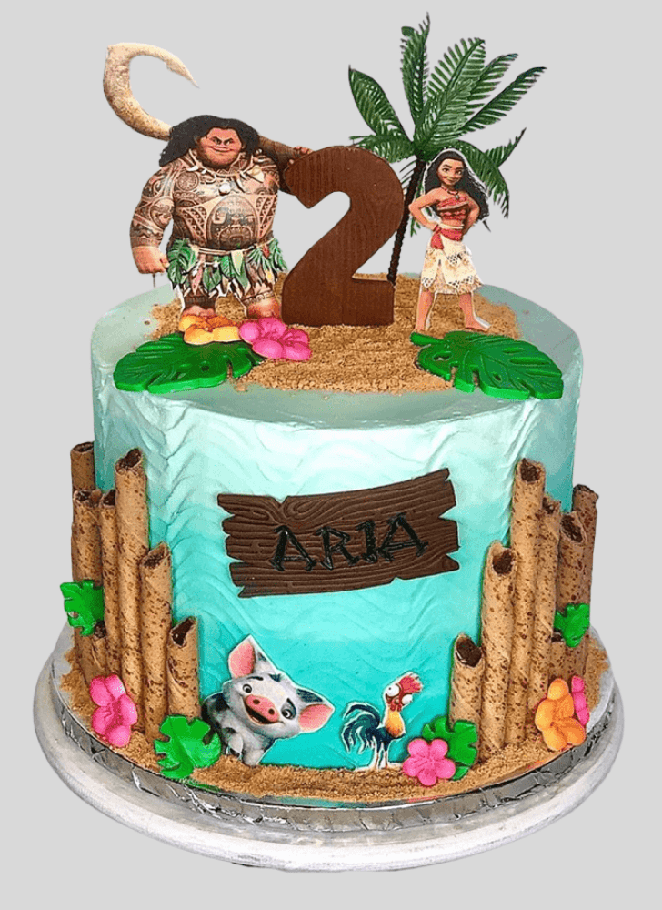 Comely Moana Cake
