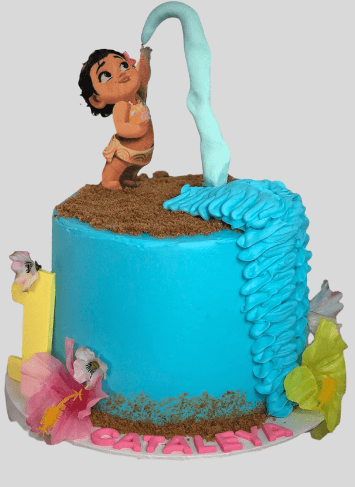 Cute Moana Cake