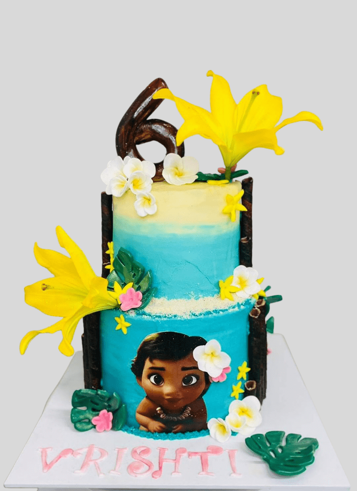Enthralling Moana Cake