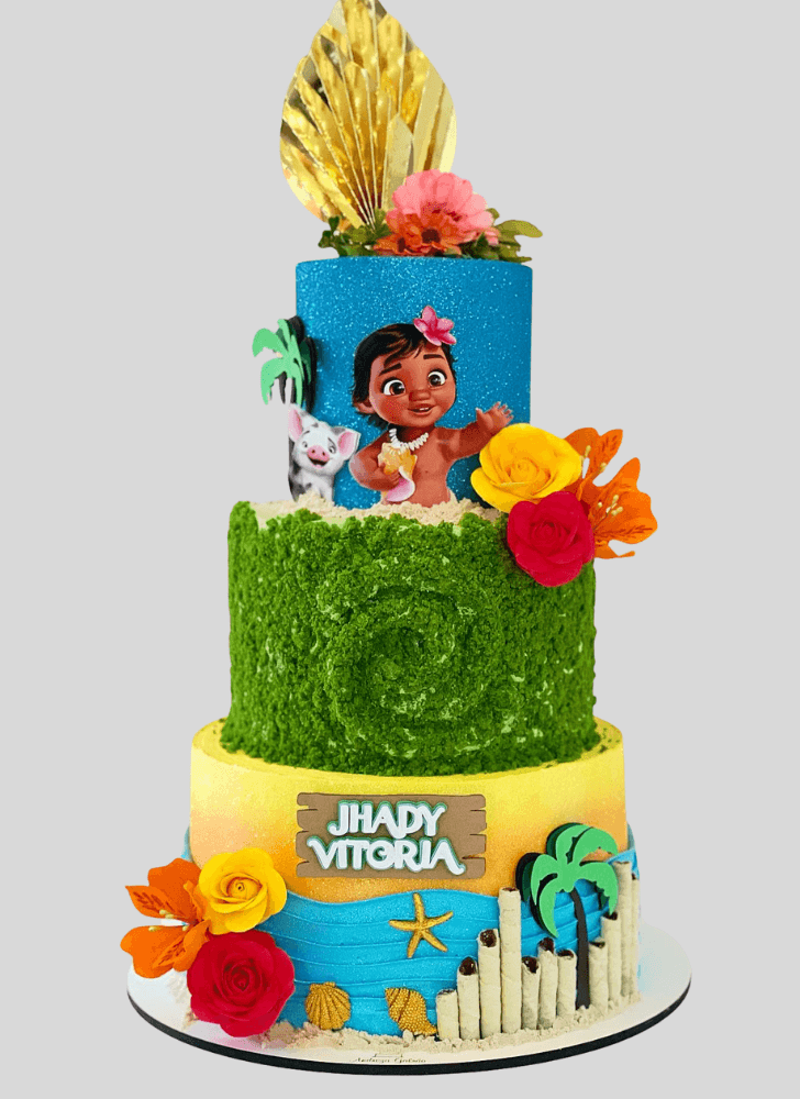 Excellent Moana Cake