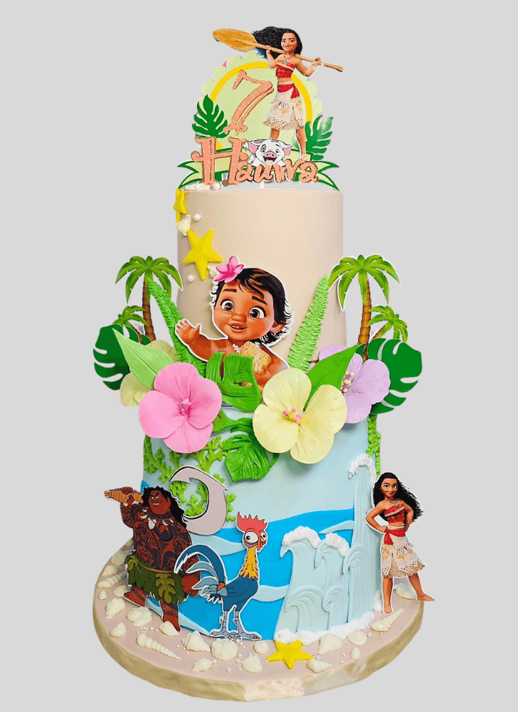 Exquisite Moana Cake