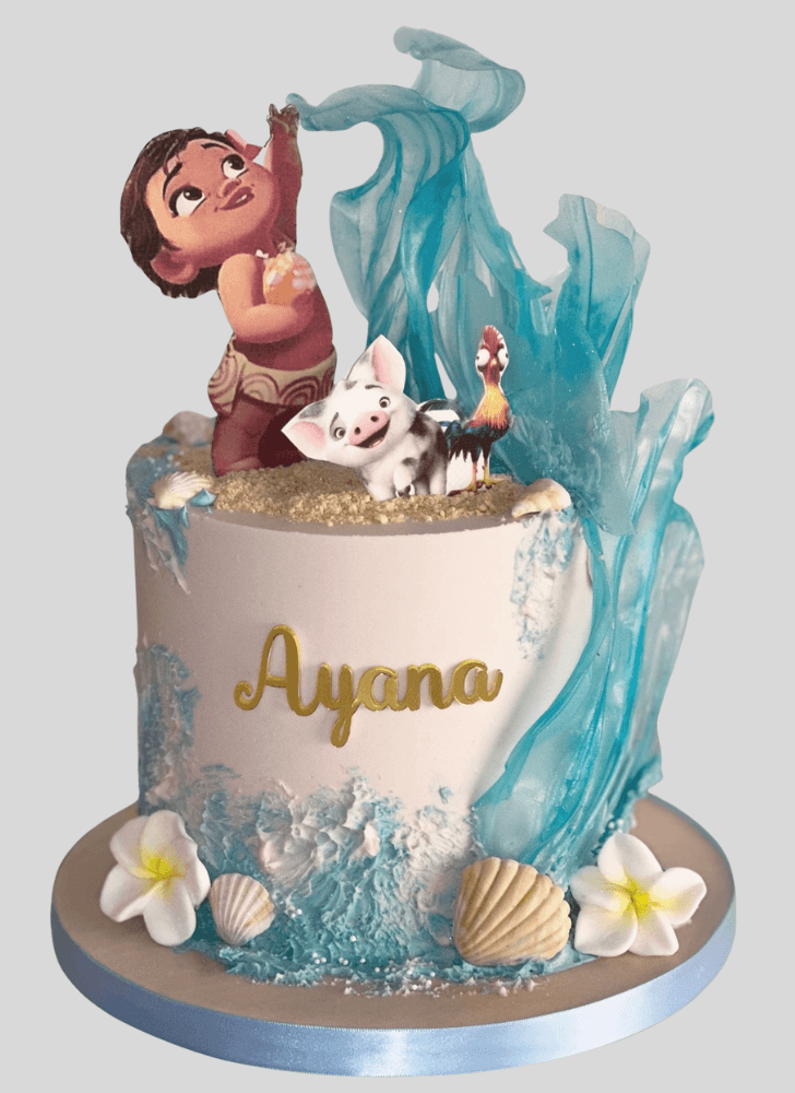 Gorgeous Moana Cake