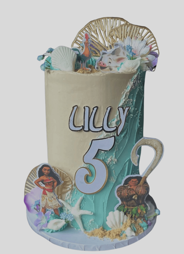 Graceful Moana Cake