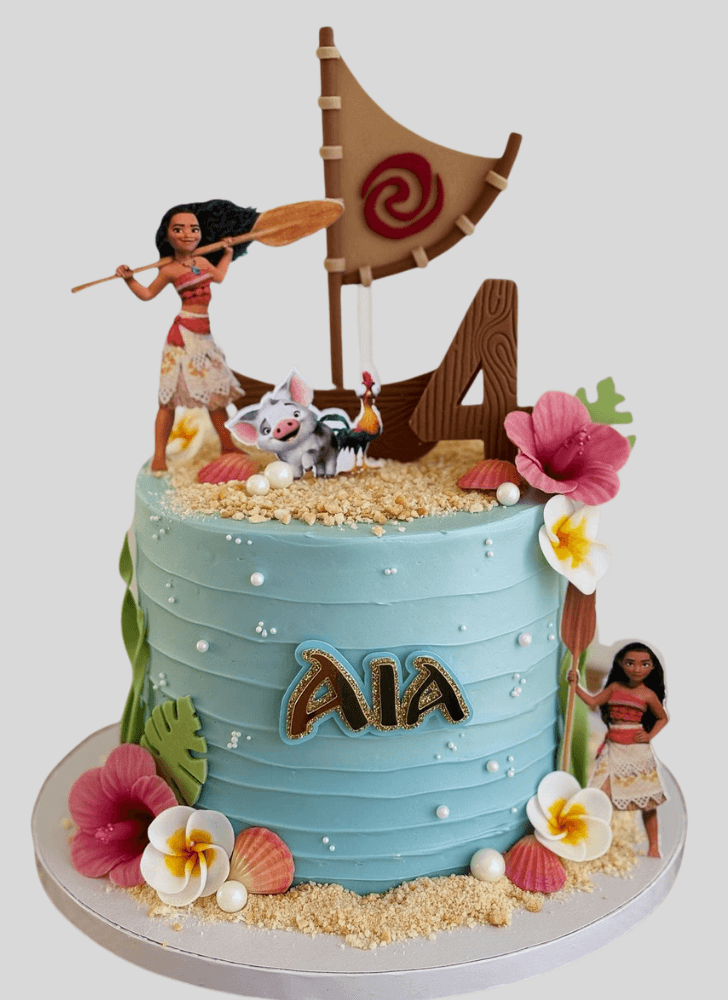 Handsome Moana Cake