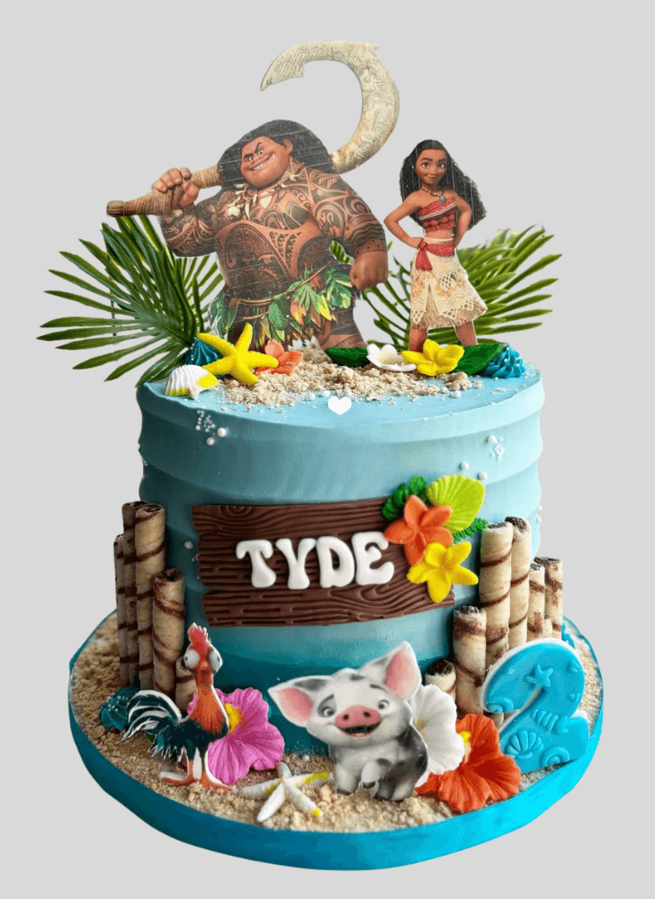 Magnificent Moana Cake
