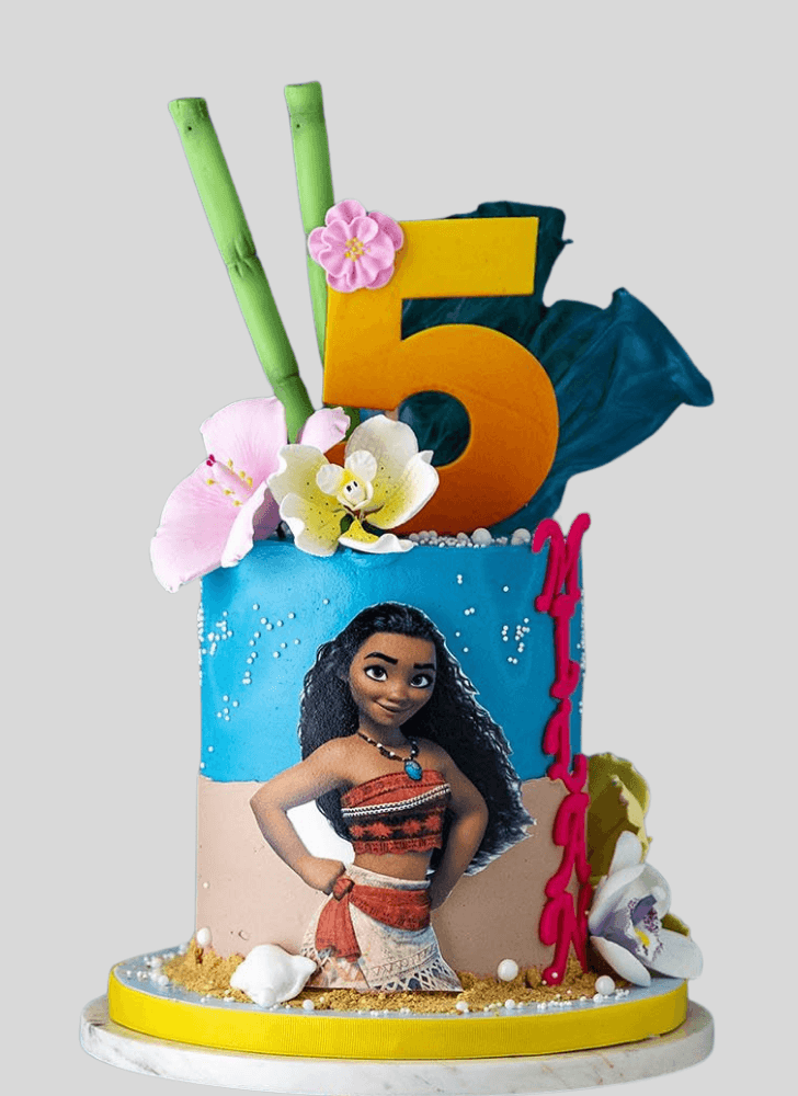 Radiant Moana Cake