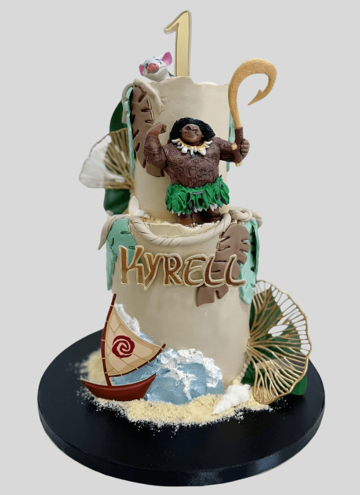 Refined Moana Cake