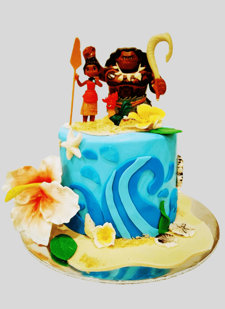 Shapely Moana Cake