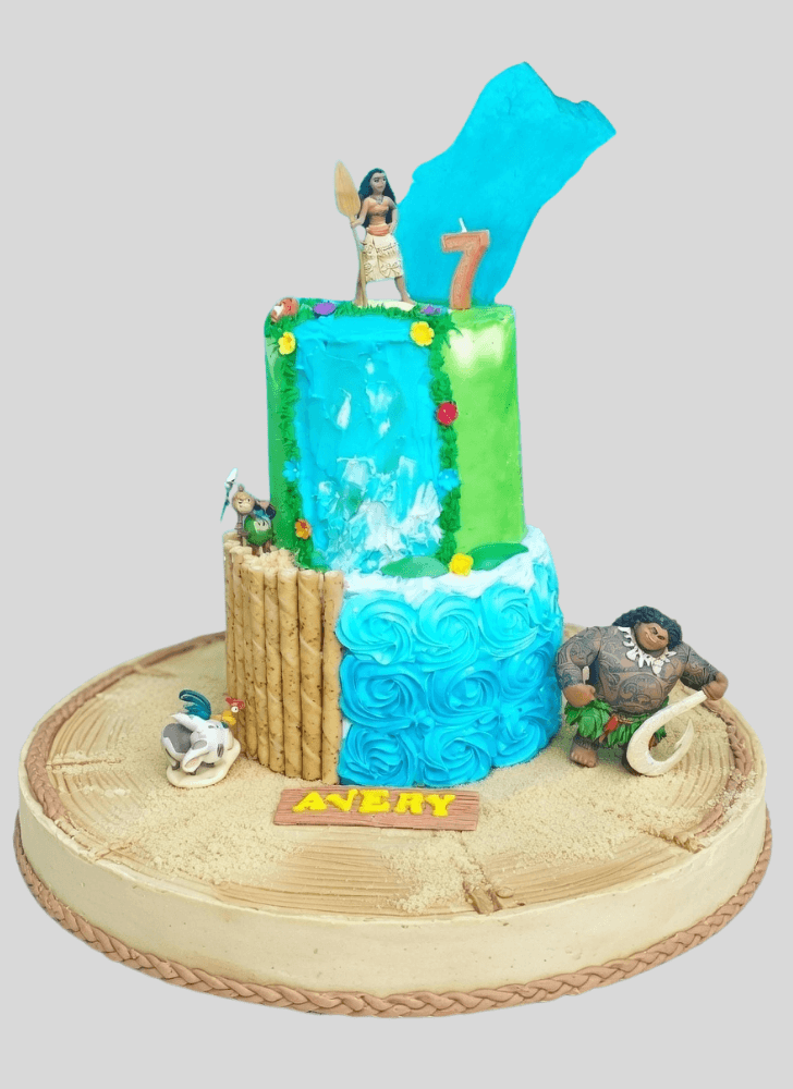Stunning Moana Cake
