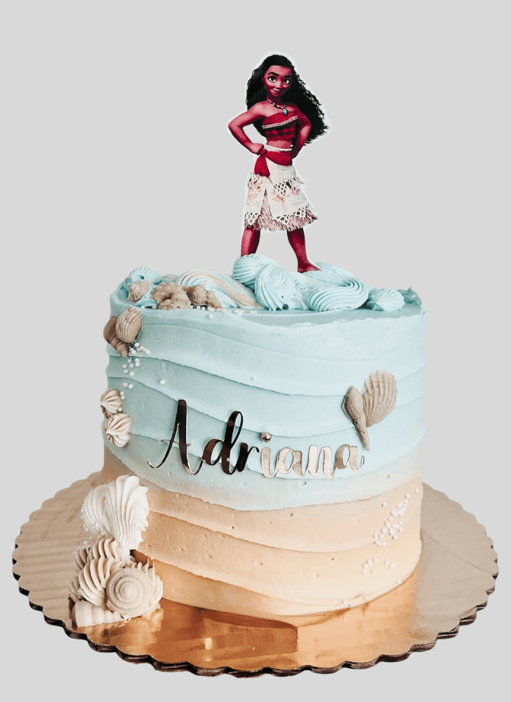 Wonderful Moana Cake Design