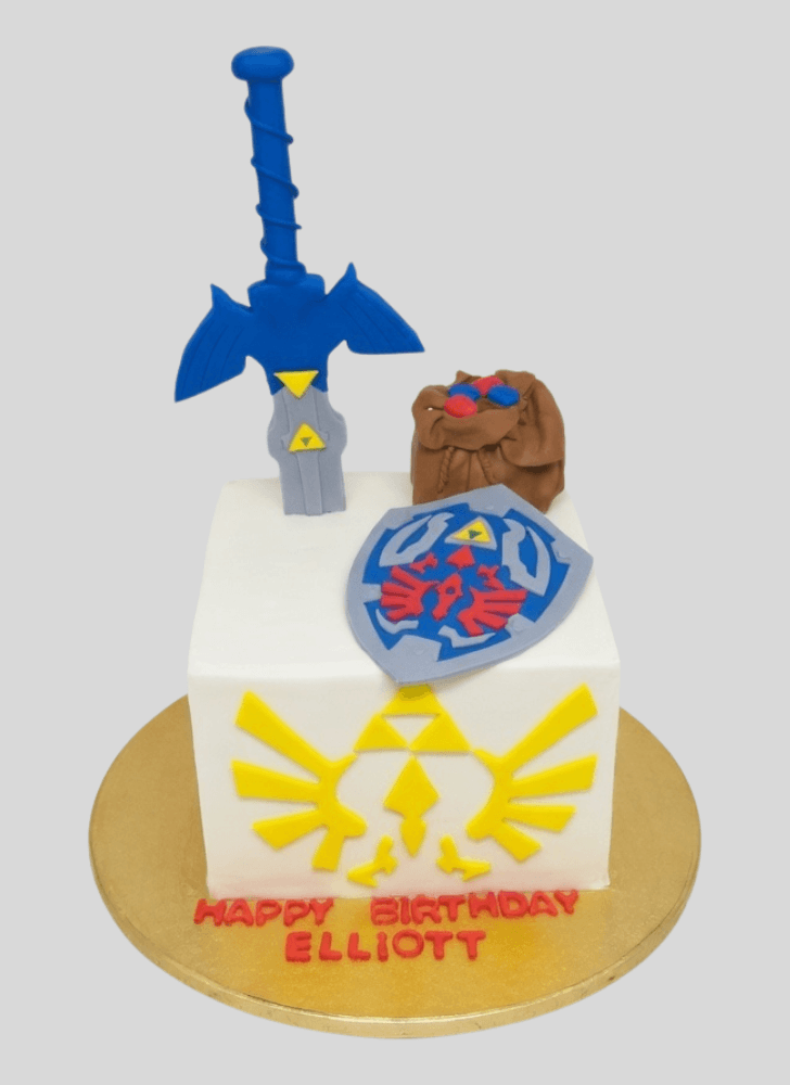 Bewitching The Sword in the Stone Cake