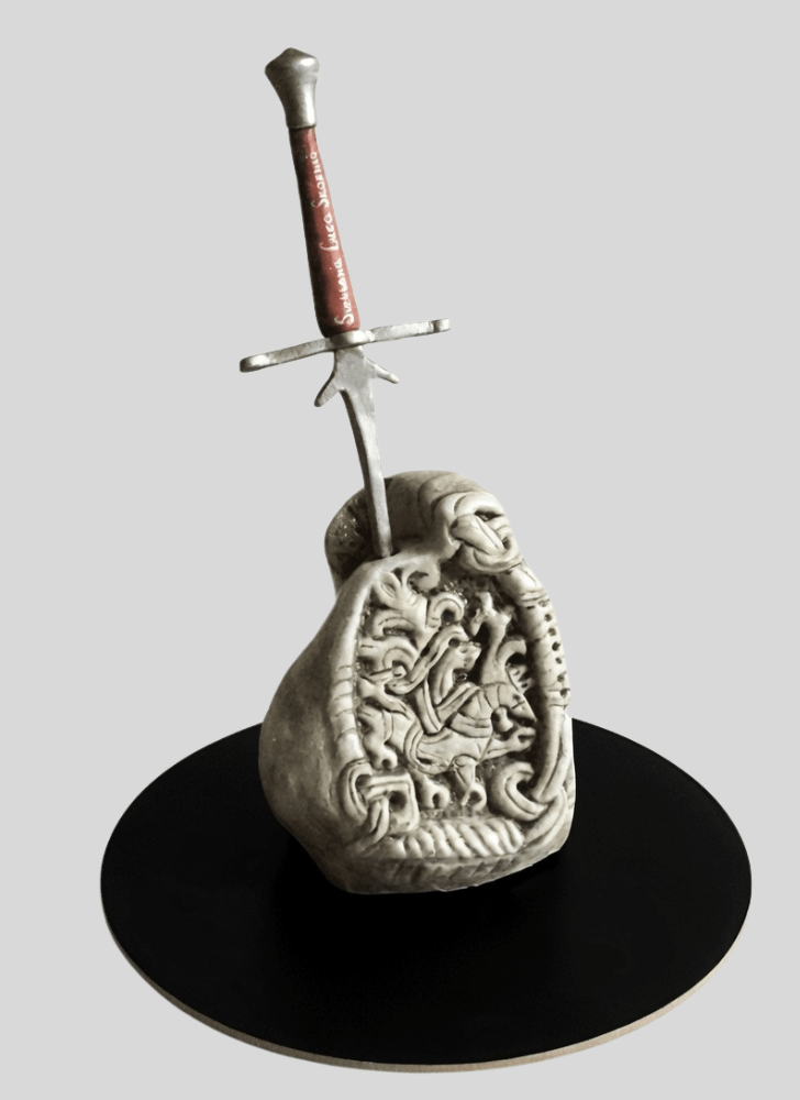 Dazzling The Sword in the Stone Cake