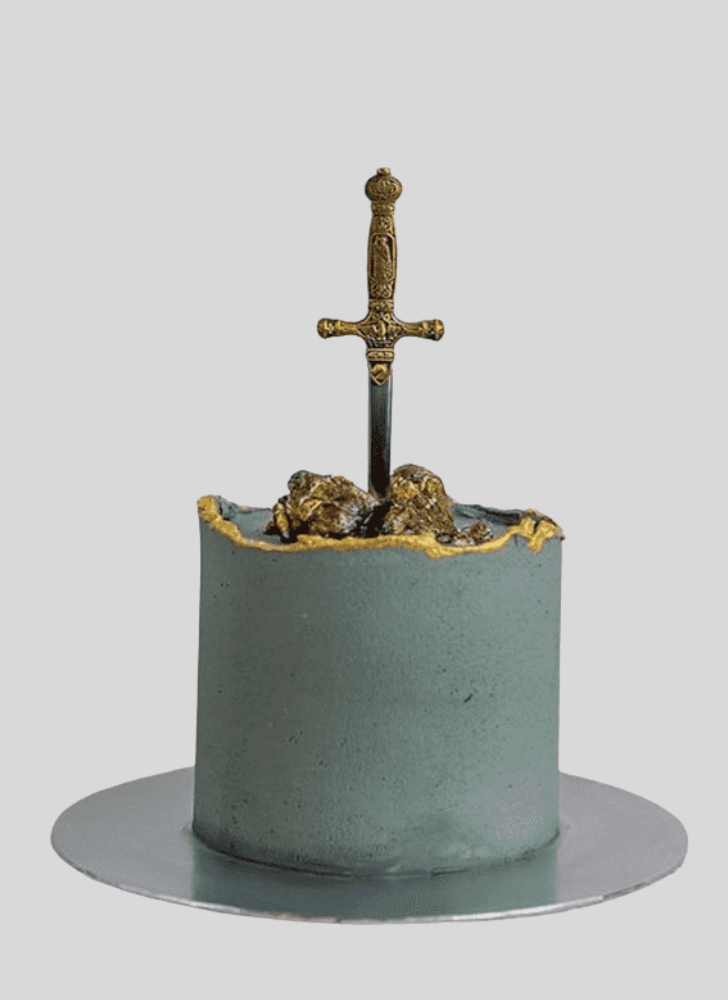 Fetching The Sword in the Stone Cake