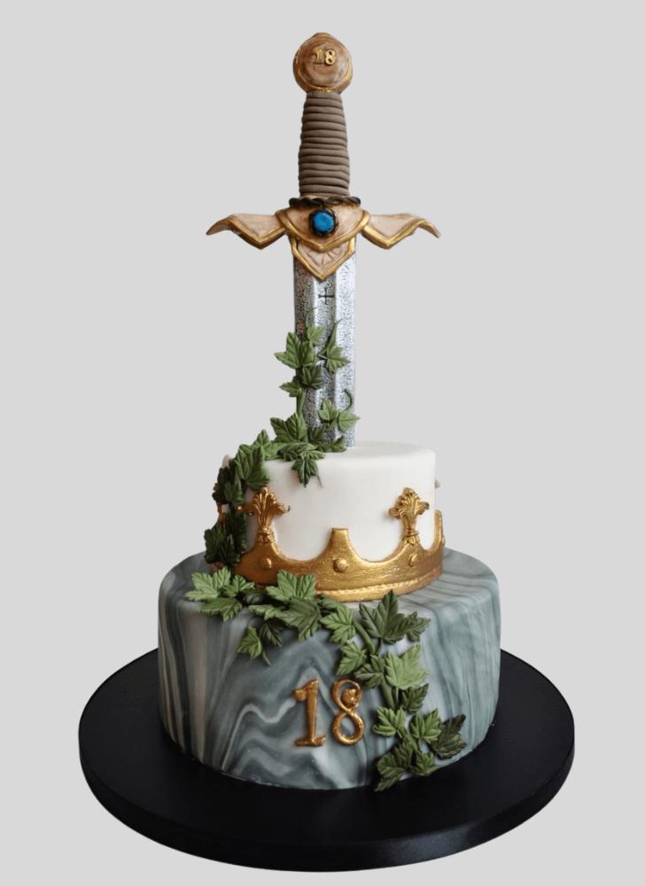 Magnificent The Sword in the Stone Cake