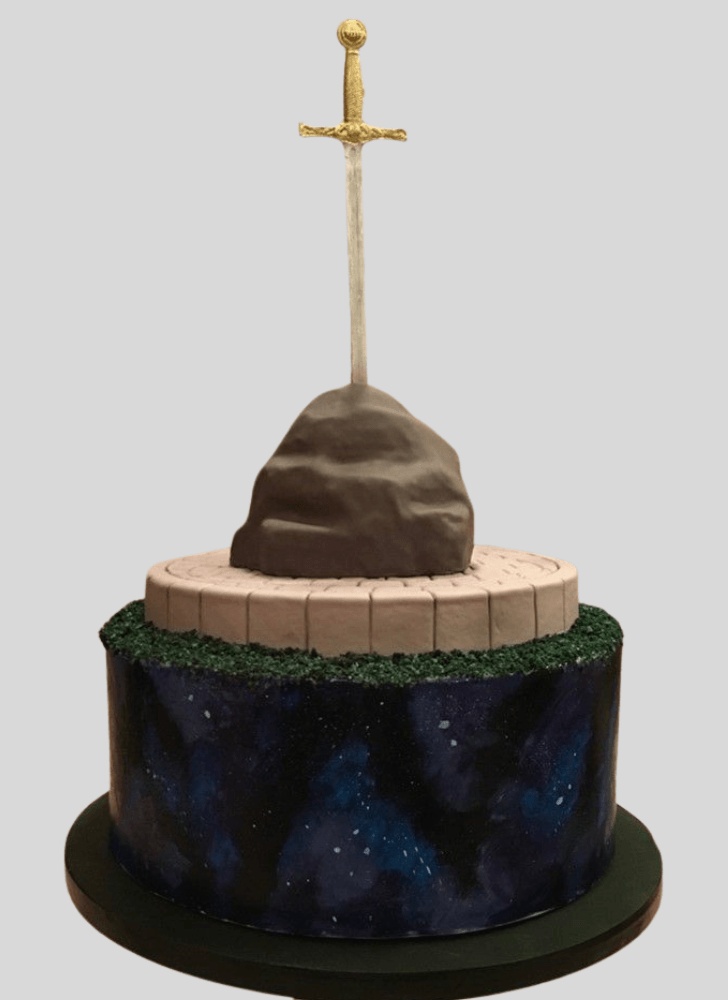 Radiant The Sword in the Stone Cake