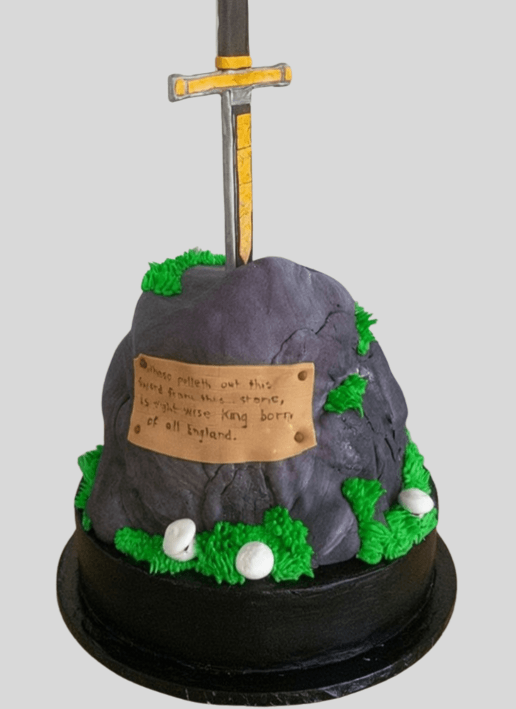 Splendid The Sword in the Stone Cake