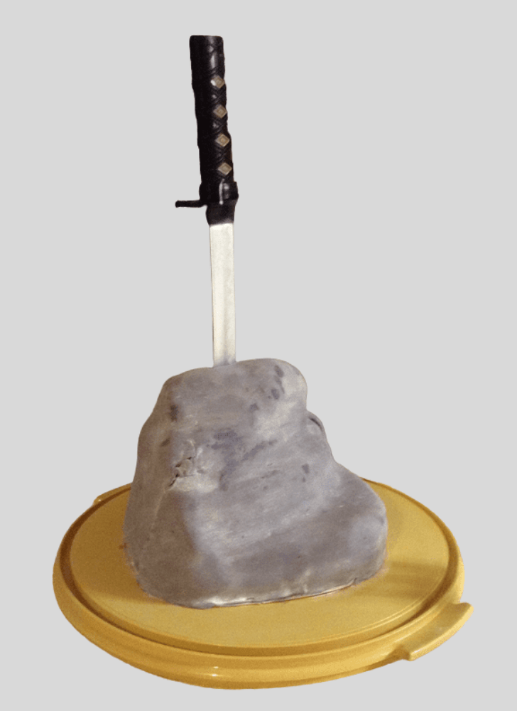 Stunning The Sword in the Stone Cake
