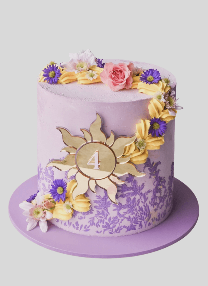 Angelic Tangled Cake