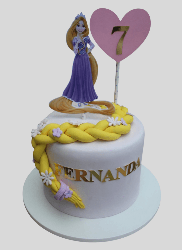 Appealing Tangled Cake