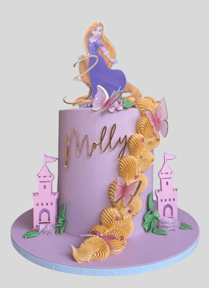 Beauteous Tangled Cake