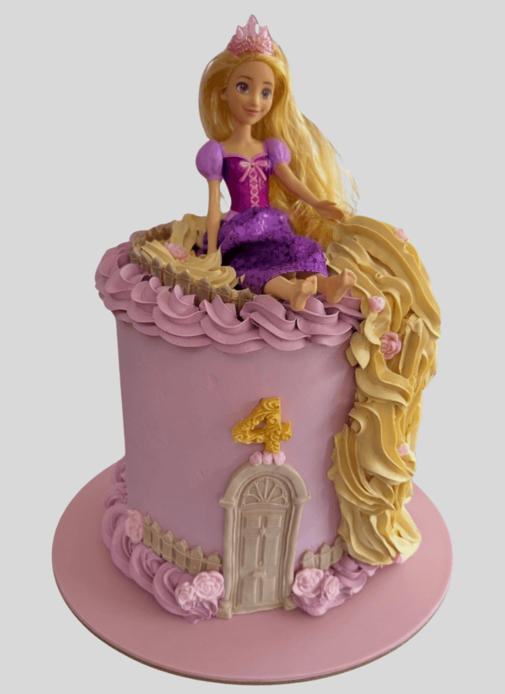 Bewitching Tangled Cake