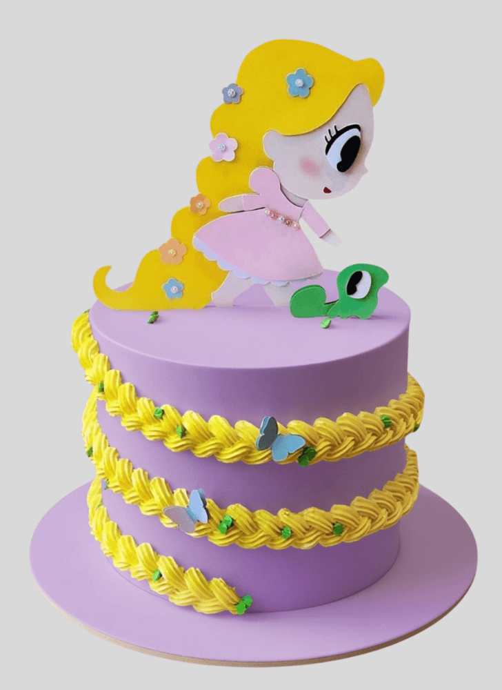 Charming Tangled Cake