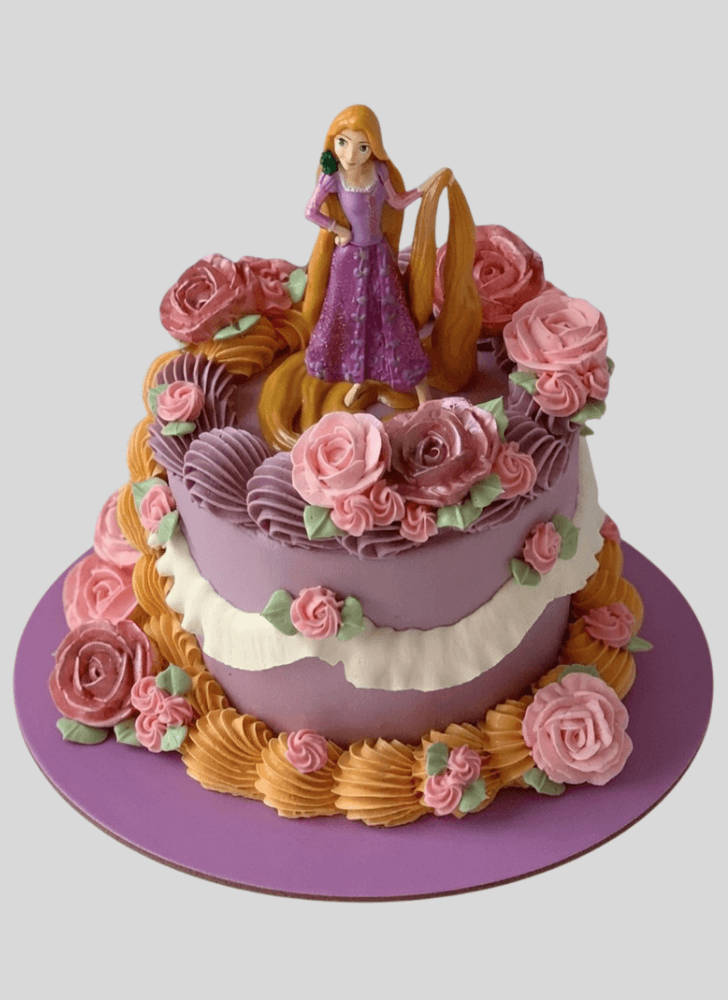 Cute Tangled Cake