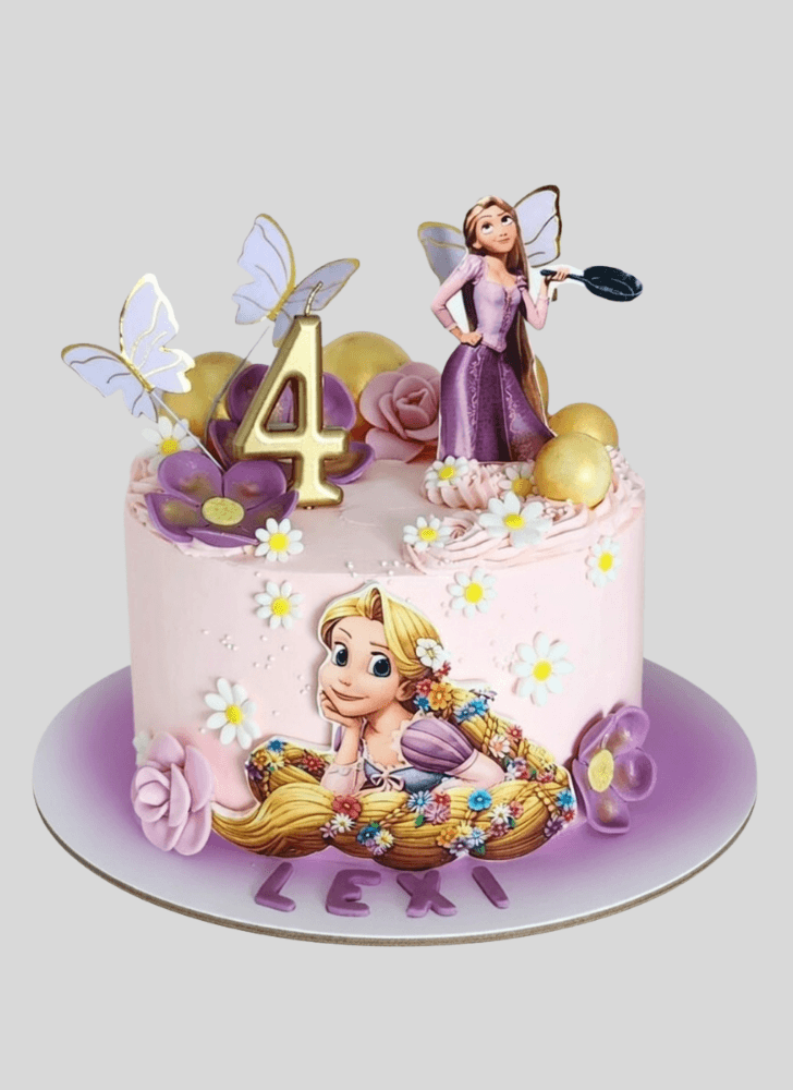 Divine Tangled Cake