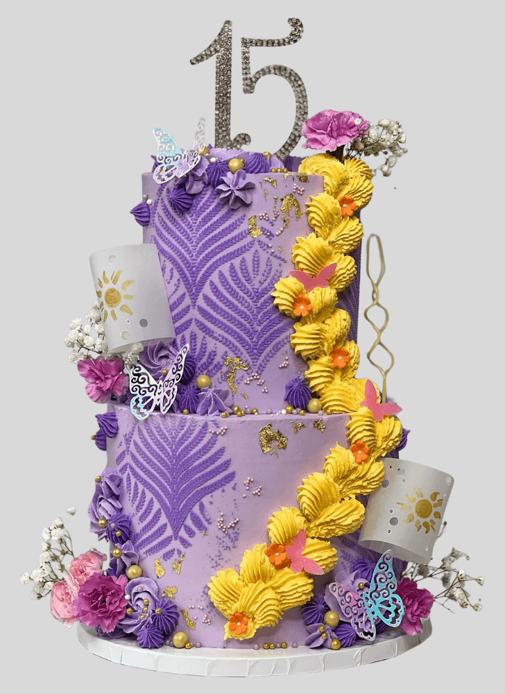 Ideal Tangled Cake