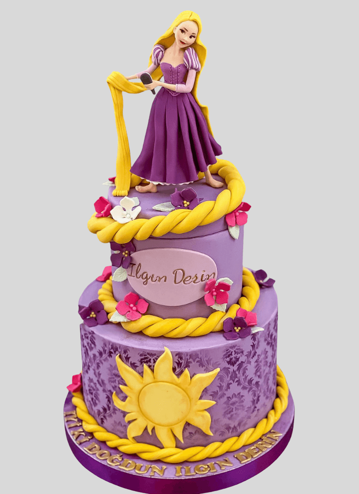 Marvelous Tangled Cake
