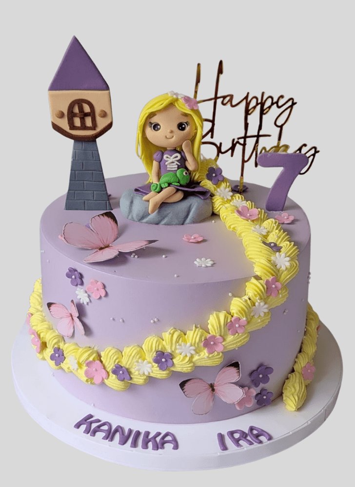 Radiant Tangled Cake