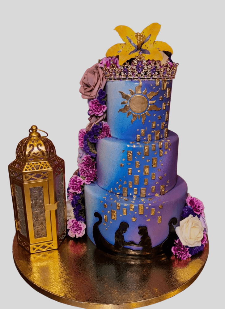 Ravishing Tangled Cake