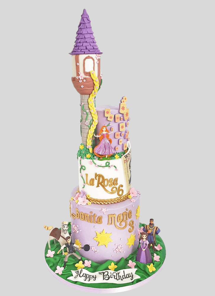 Refined Tangled Cake