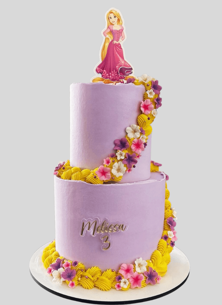 Resplendent Tangled Cake
