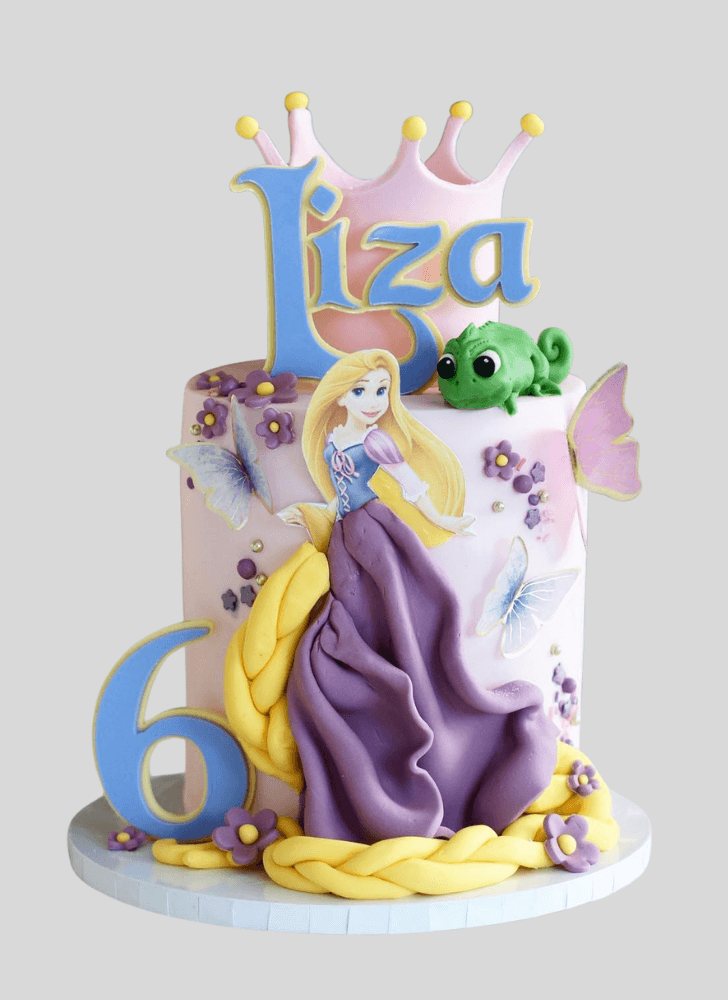 Wonderful Tangled Cake Design