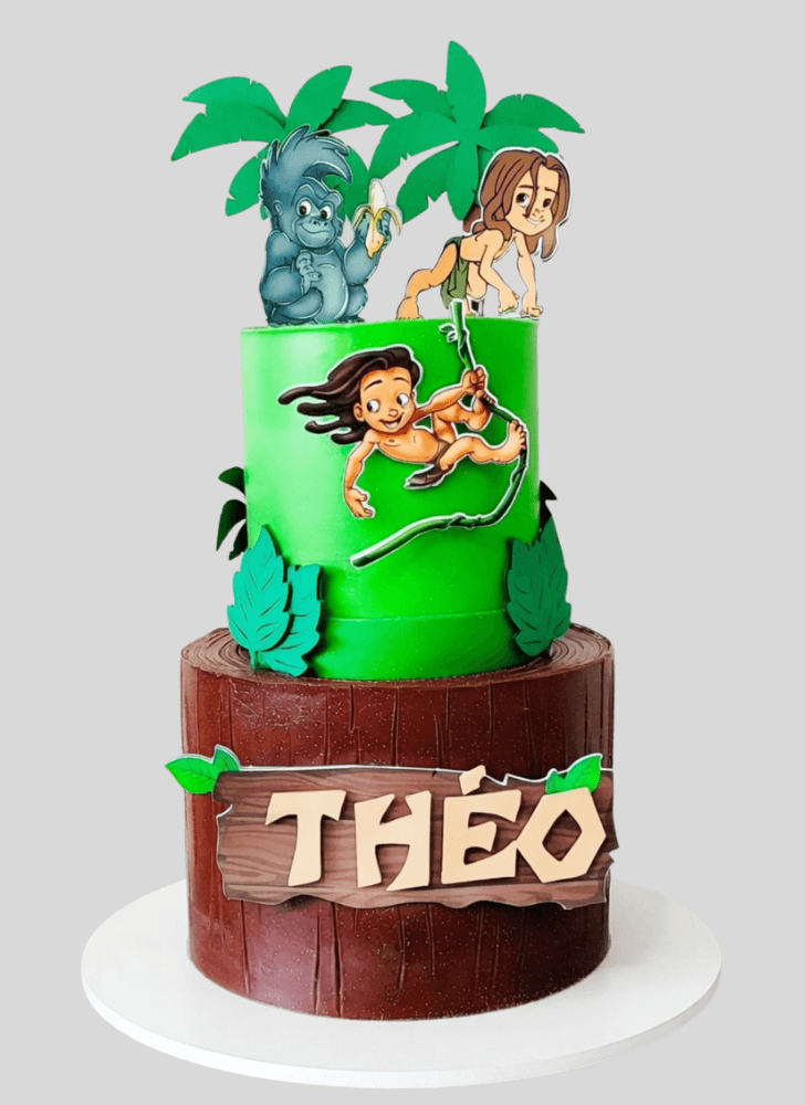Admirable Tarzan Cake Design