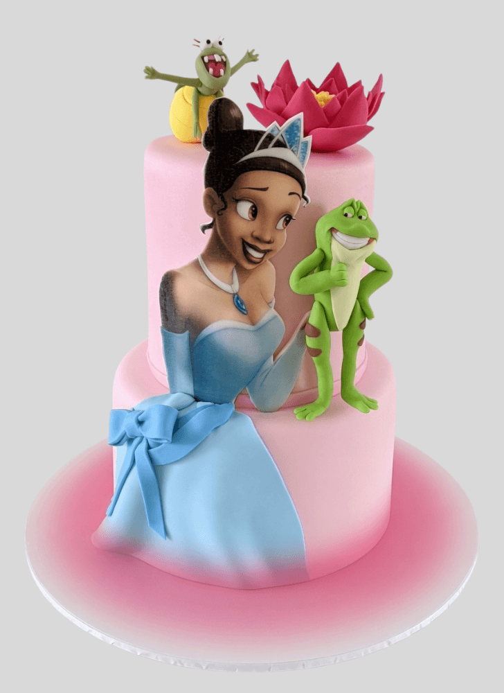 Adorable The Princess and the Frog Cake