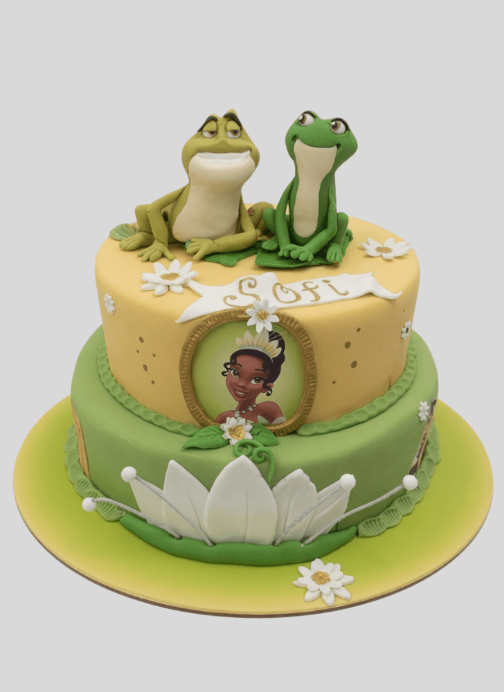 Alluring The Princess and the Frog Cake