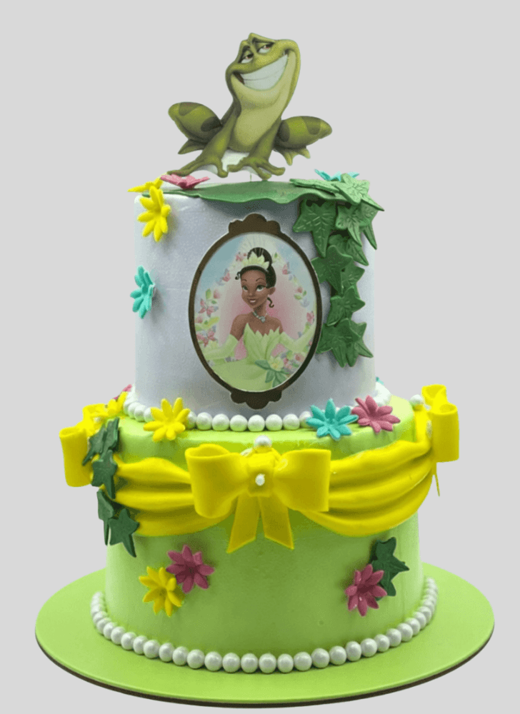 Appealing The Princess and the Frog Cake