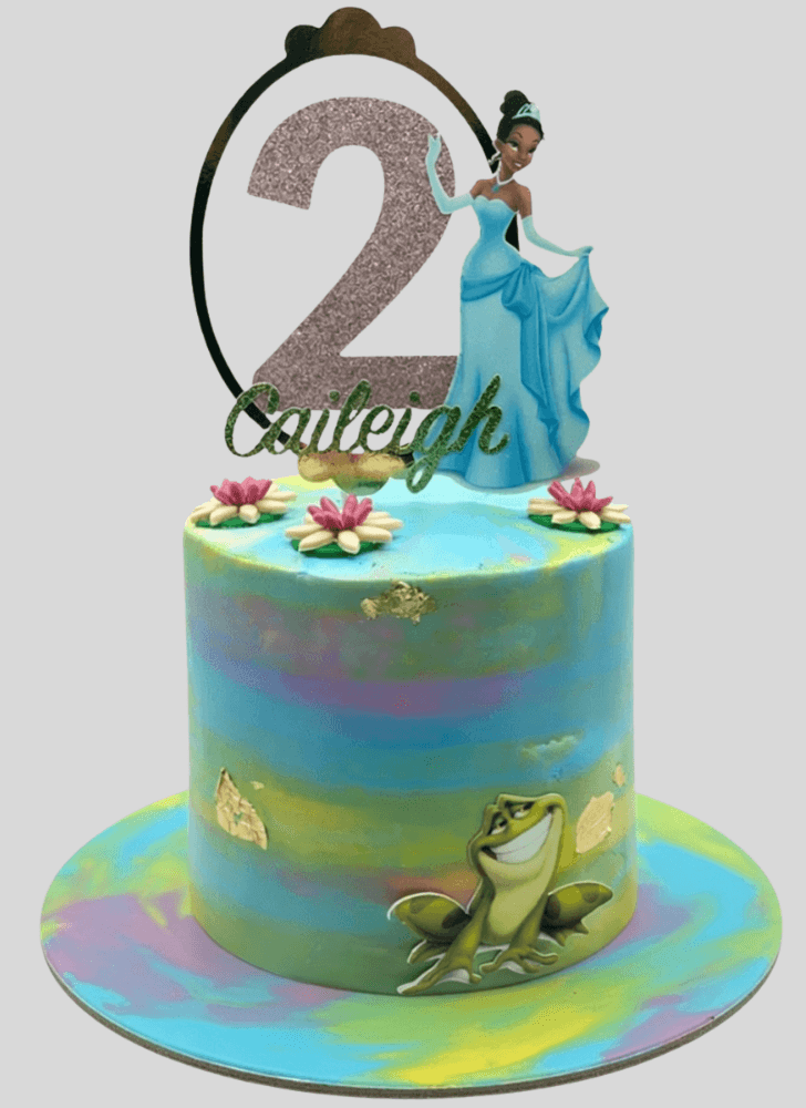 Beauteous The Princess and the Frog Cake